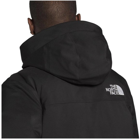 The North Face Mens New Defdown FUTURELIGHT 550-Down Waterproof BLACK Parka, NEW - Picture 8 of 16